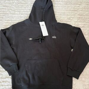 ALO Yoga Men's Charcoal Hoodie